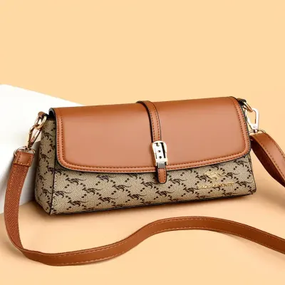 GENUINE LEATHER SMALL SQUARE BAG